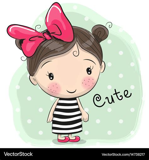 Cute Cartoon Girl Images .